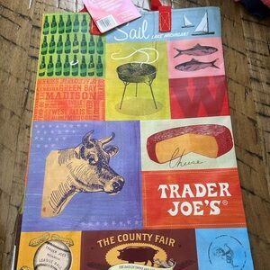 Trader Joe’s reusable NWT “Wisconsin” tote bag.